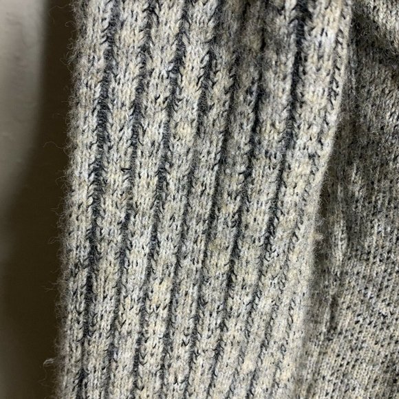 Zara Knit Collection Wool Blend Mock Neck Pullover Sweater - Picture 3 of 8